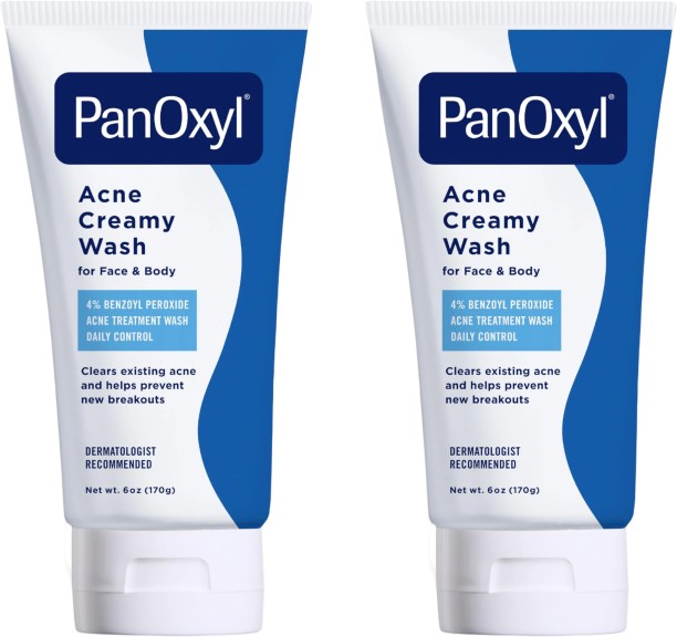 PanOxyl PanOxyl Antimicrobial Acne Face Wash Creamy Formula 4% Benzoyl Peroxide 170g