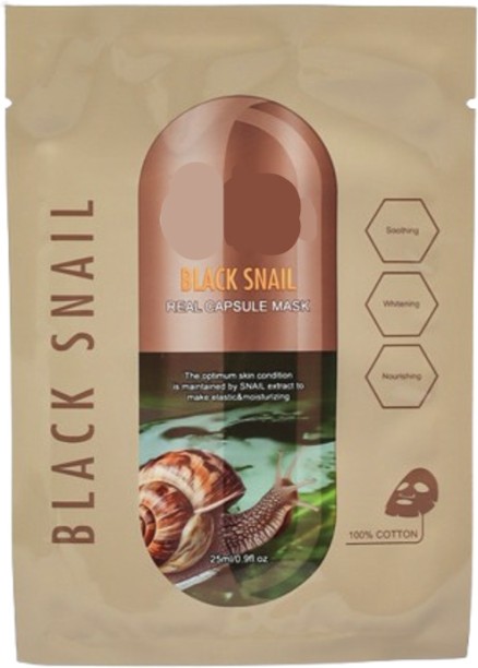 Alano Creative Black Snail Mask