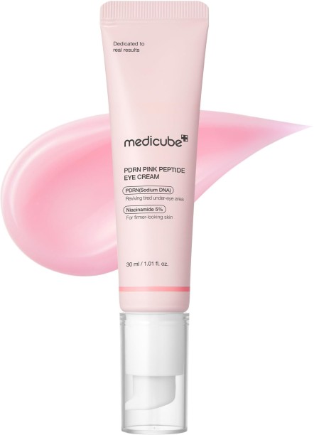 Medicube Pink Peptide Eye Serum for Fine Lines and Uneven Skin Tone 30ml