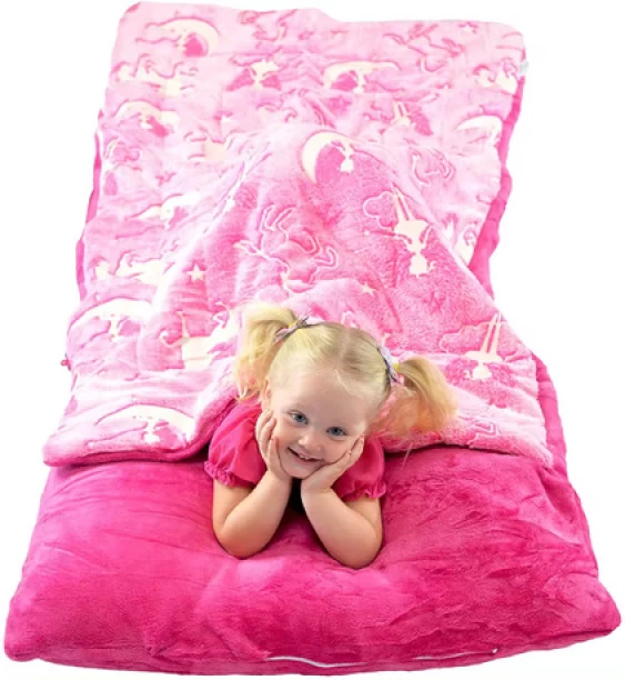 DEALS ONLINE The Night Sleeping Blanket Pad Plush Glowing Kids Animal Sleeping Bag Sleeping Bag