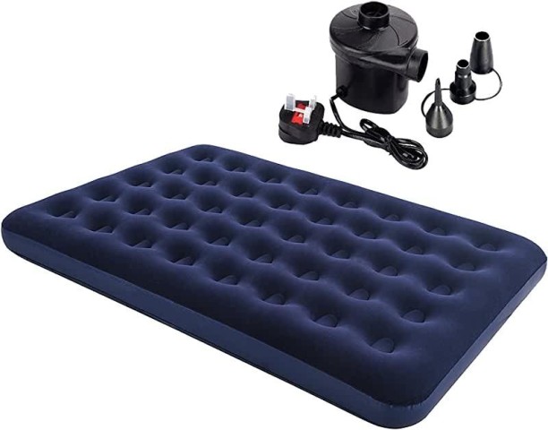 MASTER Inflatable Air Bed Mattress Airbed Fordable Built In Pump BOUBLE SEATER Sleeping Bag