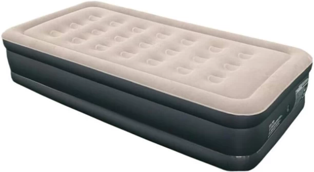 MASTER Inflatable Air Bed Mattress High Raised Airbed Fordable Portable Sofa Built In Pump Sleeping Bag