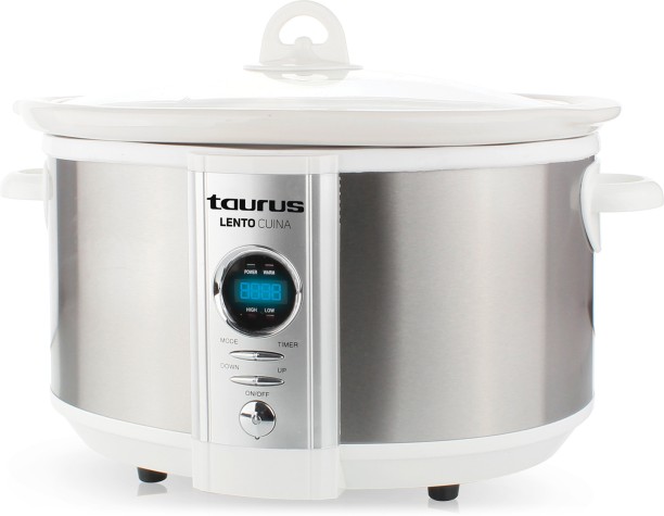 Taurus Digital Stainless Steel Brushed 320W "Lento Cuina" Slow Cooker