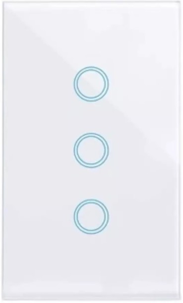 Smart Life Smart Life / Tuya Smart Wifi Light Switch WHITE | 3 Channel | NO NEUTRAL REQUIRED Smart Plug