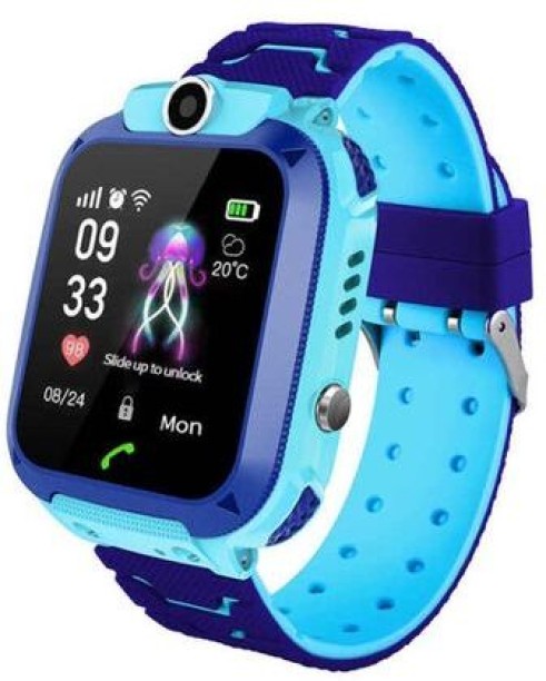 EM Kids GPS Tracker Smart Watch - SOS, Alarm Clock, Camera, School Mode Smartwatch