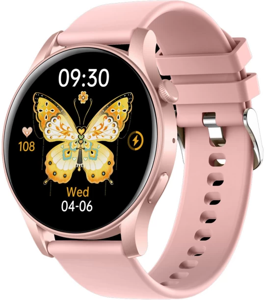 BezosMax KC88 Smart Watch for Android/iPhone, KC88 Smartwatch Fitness AI Assistant Sport Tracker - Milanese Black Smartwatch