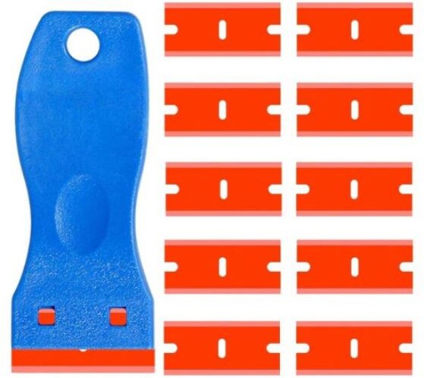 Wonder Wonder Plastic Razor Blade Snow Brush And Ice Scrapper