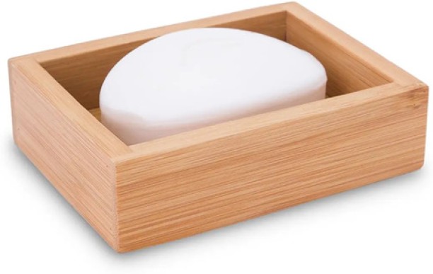SWAZI BAMBOO SOAP DISH Household - Housekeeping & Laundry Soap Case For  Adults