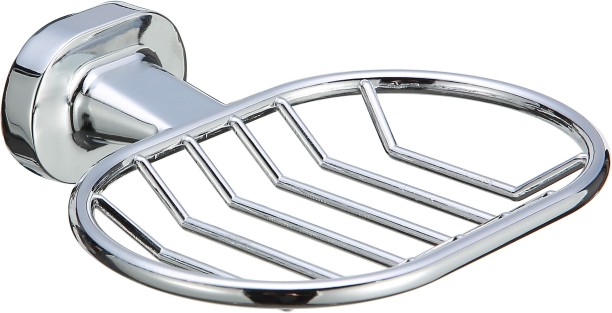 Bodie Zenna Chrome - Soap Basket Household - Housekeeping & Laundry Wall Mountable Soap Case For  Adults