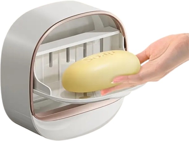 N Fastion 481900 Health & Beauty - Bath Care & Fragrances Wall Mountable Soap Case For  Adults