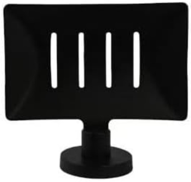 Square Matte Square Health & Beauty - Bath Care & Fragrances Wall Mountable Soap Case For  Adults