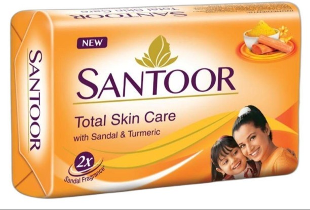 Santoor Skin Moisturizing Sandal and Tumeric