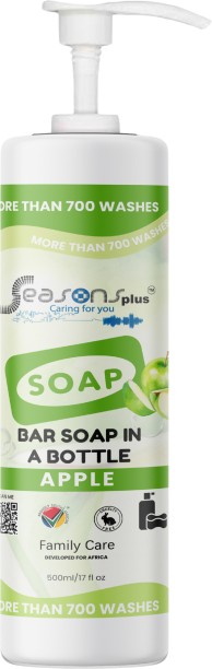 seasons plus BOTTLE SOAP APPLE APPLE