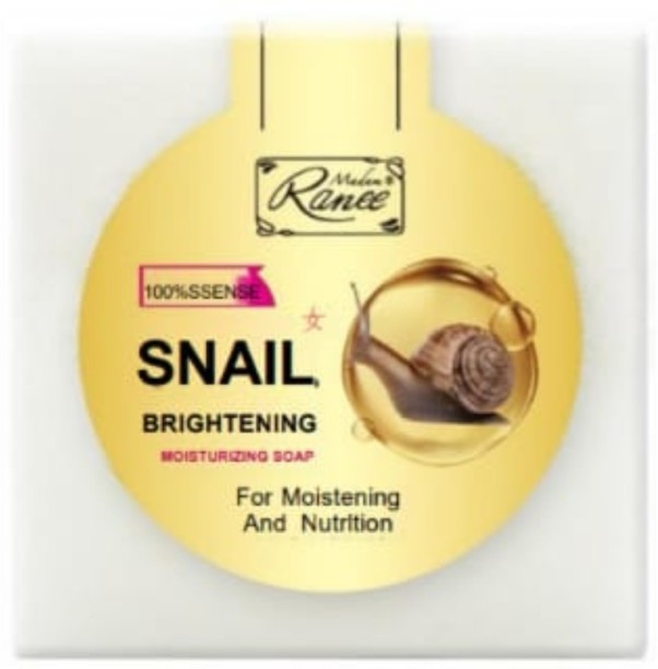 Madam Ranee MR120 5-Piece Snail Brightening Moisturizing Soap Floral Scent