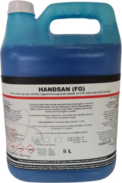 Handsan Anti-Bacterial Hand Soap 5L None