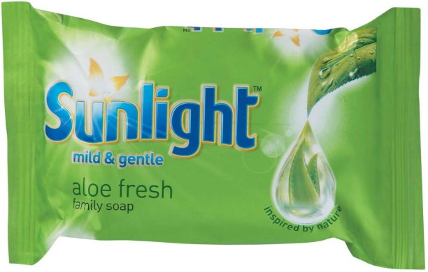 Sunlight Mild & Gentle Fresh Family Soap Aloevera