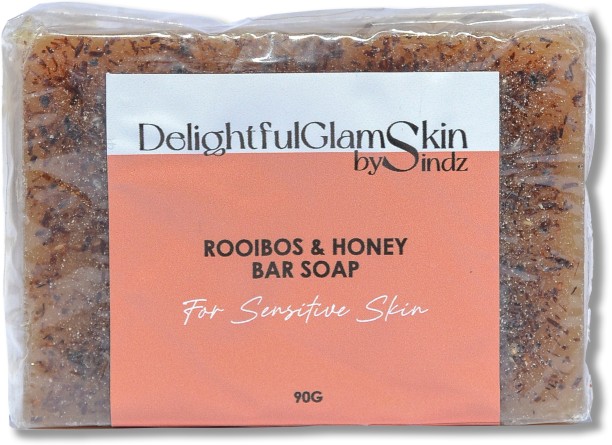 DELIGHTUFL GLAM Rooibos & Honey BarSoap Frangance Free