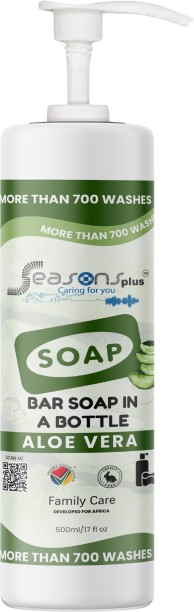 seasons plus BOTTLE SOAP ALOE VERA ALOE