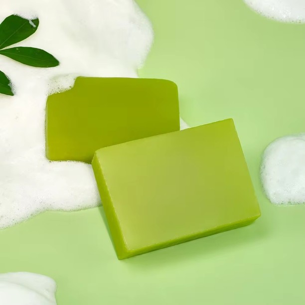 Aichun beauty Beard cleansing soap Aloe vera