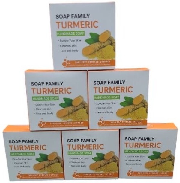 Turmeric Soap Family Turmeric Herbal