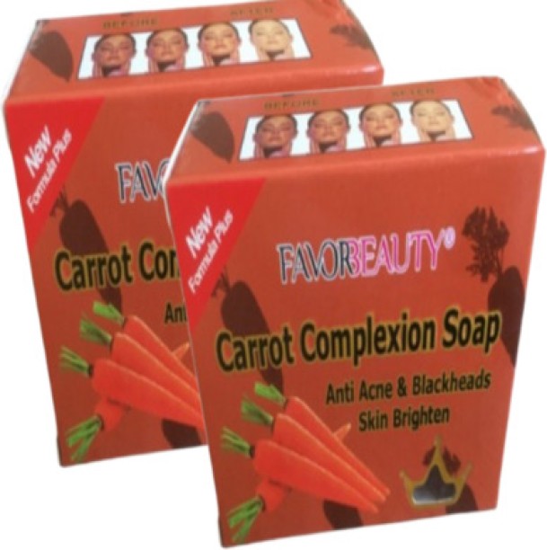 FAVORBEAUTY Carrot Complexion Soap Natural