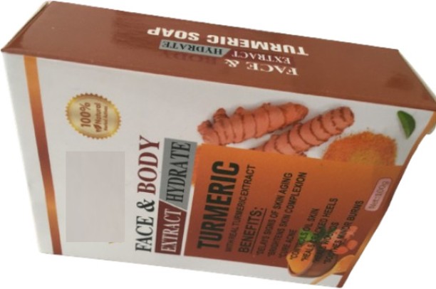 LONDZ Hydrate Turmeric Soap-100g Herbal