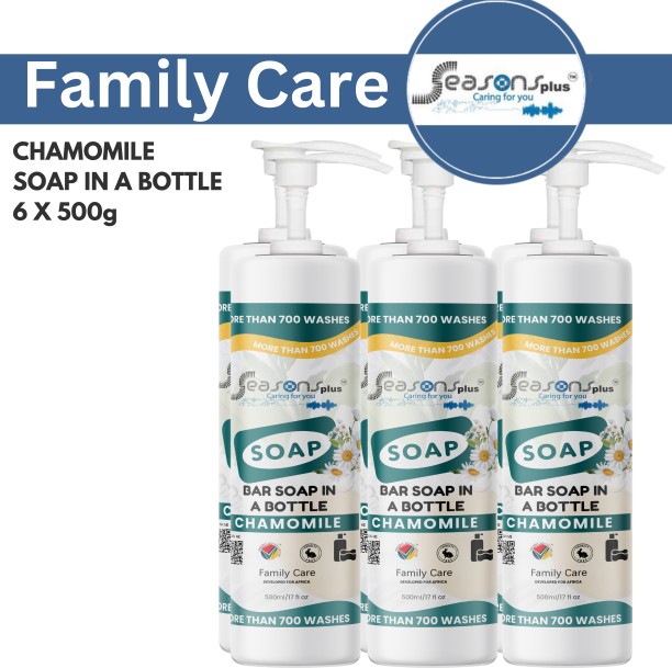 seasons plus BAR SOAP IN A BOTTLE CHAMOMILE CHAMOMILE