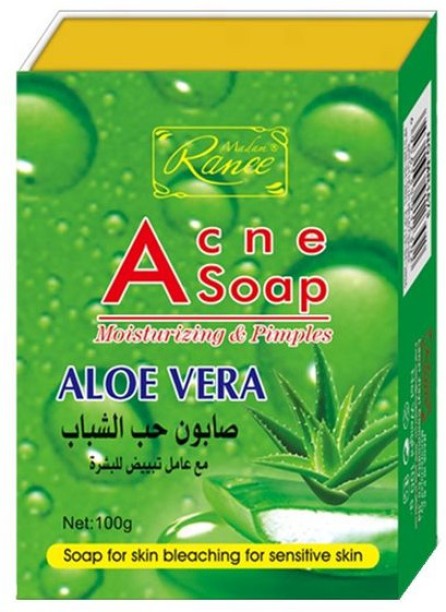 MADAM RANEE Fading & Brightening Acne Soap ALOE VERA