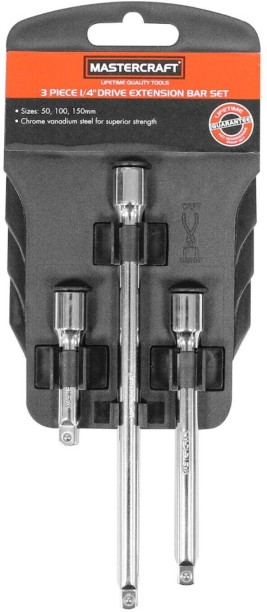 Mastercraft Drive Extension Bar Set Socket Set
