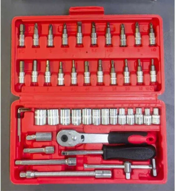 MTL New Tool Wrench Set 46 PCS Socket Set