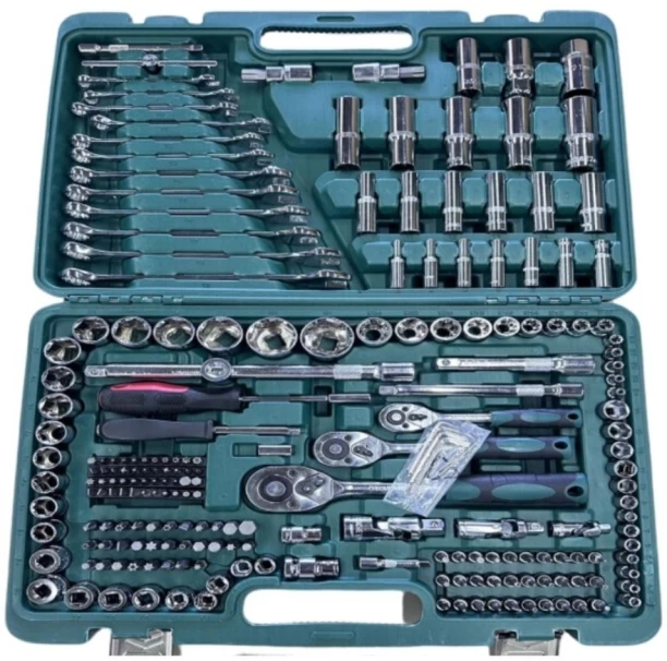 Generic LPD10031 218pcs Mechanic Hand Tool Box Socket Set