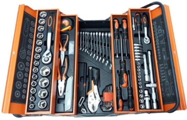 Generic 85-Piece Tool Box Socket Set