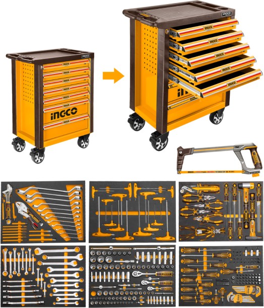 inGCO Tool Chest Socket Set