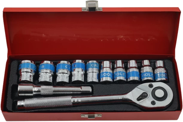 AIYI AY187-007 1/2 Inch 12Pc Socket Set