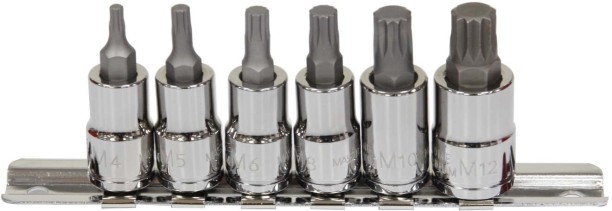 Mastercraft Dr Spline Bit Socket Set Socket Set