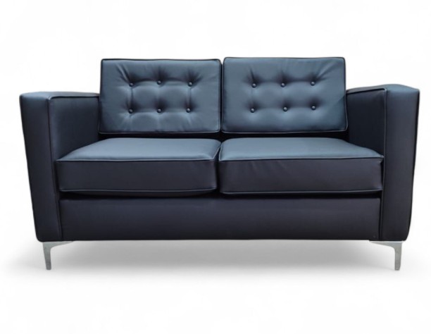 TACH LUXURE Kathleen 2 Seater Leather Sofa Semi-aniline Leather 2 Seater  Sofa