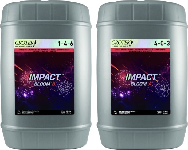 Grotek Impact Bloom A & B 23L - Flowering Nutrients Grotek Impact Bloom A & B Fertilizer Fertilizer