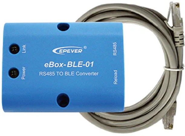 Epever Epever Bluetooth e-Box Serial Port RS485 to Bluetooth Adapter MPPT Solar Charge Controller