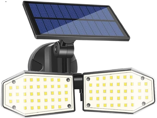 Aerbes AB-TA006 Solar Powered Motion Sensor Light 78LED Solar Light Set