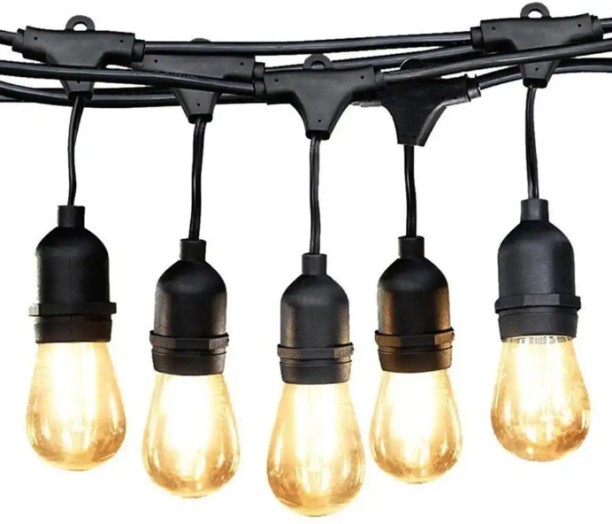 generic 20M Solar LED Retro Bulb String Light with 20 Bulbs Solar Light Set