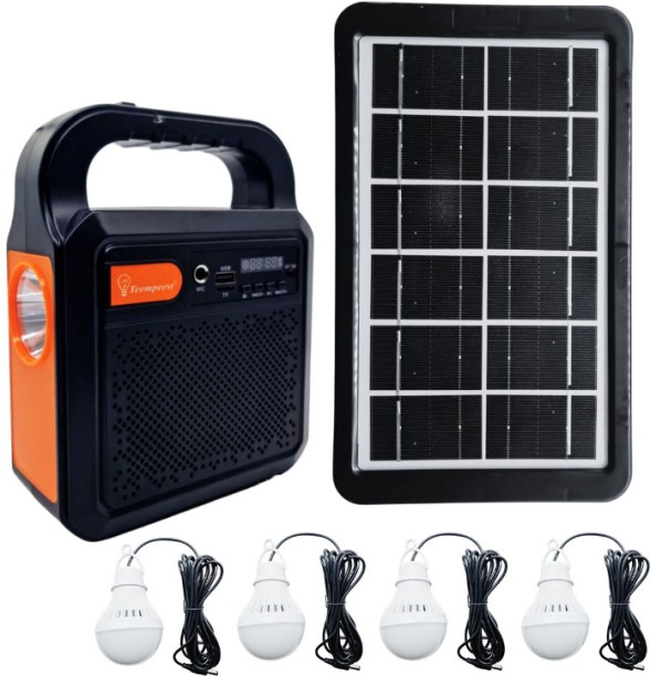 ecco MK-SL6020 Solar LED Multi Function Lighting and Speaker System Solar Light Set