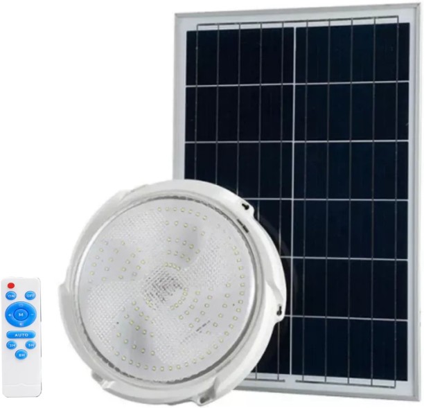 Ashcomonline 200W Solar Ceiling Light Solar Light Set