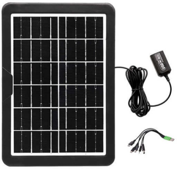 ccl 8W Solar Panel Charger With USB Multi Head Cable Solar Panel Solar Panel