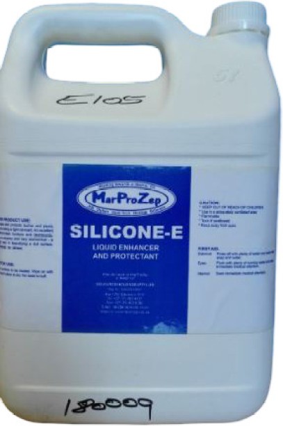 Marprozep MARPROZEP SILICONE-E is a highly specialised Surface Liquid Enhancer. Silicone-E enhances and protects leather and plastic surfaces, as well as being a light lubricant. An excellent protector on leather-inlaid furniture and dashboards. It is non-tacky, non-slippery and very economical, a little goes a long way in beautifying dull surfaces. Dries well and leaves no oiliness. It is environmentally friendly. Mineral Spirits