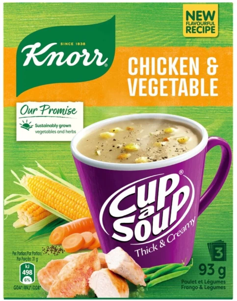 Knorr Chicken & Vegetable Cup A Soup