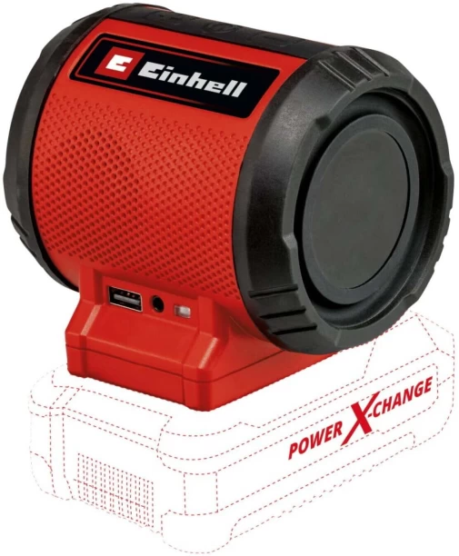EINHELL PXC Cordless Speaker TC-SR 18 Li Bt - Solo Bluetooth Smart Speaker Stereo