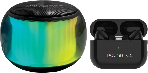 Polaroid Speaker & Earpod Combo Bluetooth Portable Speaker Stereo