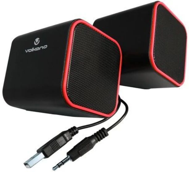Volkano Diamond Series USB (USB-Powered PC Speakers,3.5 mm AUX) Home Audio Speaker Stereo