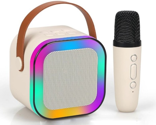 Karaoke Mini Speaker Bluetooth Wireless Portable Microphone Wireless Mobile/Tablet Speaker StereO Bluetooth Gaming Speaker 2.0