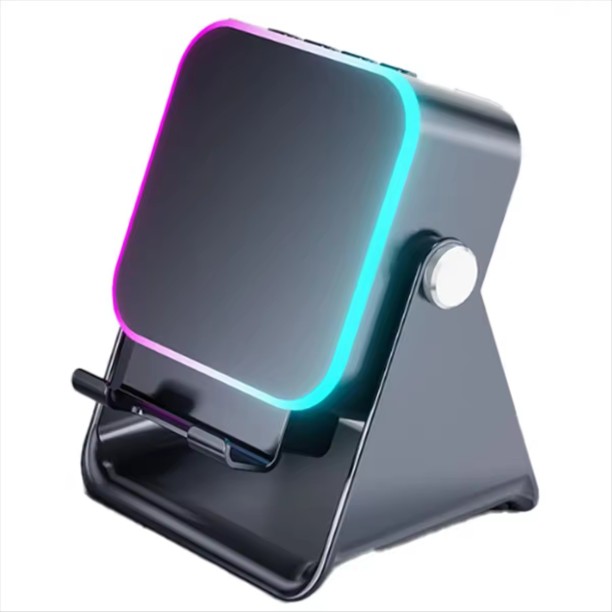 Happyfun Induction Speaker with Phone Stand 5 in 1 Wireless Induction Bluetooth Audio Bluetooth Home Audio Speaker 2.1